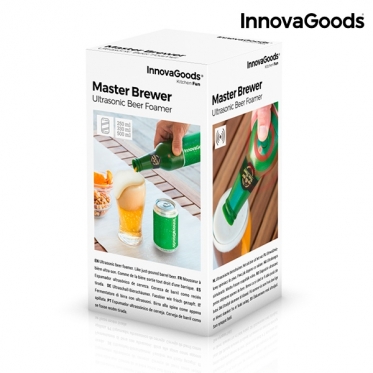 Ultragarsinis antgalis alaus skardinėms "InnovaGoods"