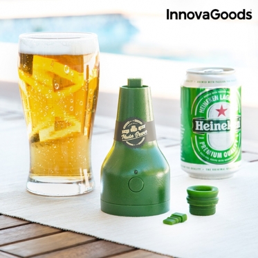 Ultragarsinis antgalis alaus skardinėms "InnovaGoods"