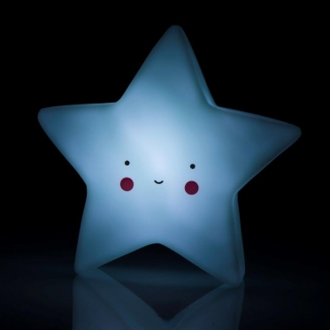 Dekoratyvinė naktinė lempa "Žvaigždutė" (mėlyna)