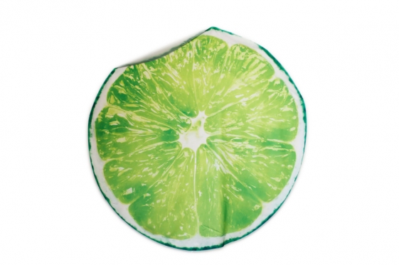 Paplūdimio kilimėlis "Žalioji citrina", Ø 135 cm