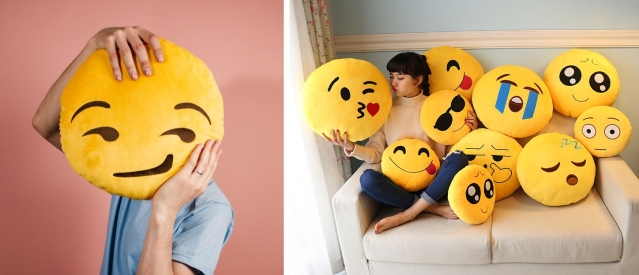 Dekoratyvinė pagalvėlė "Emoji Delicious"