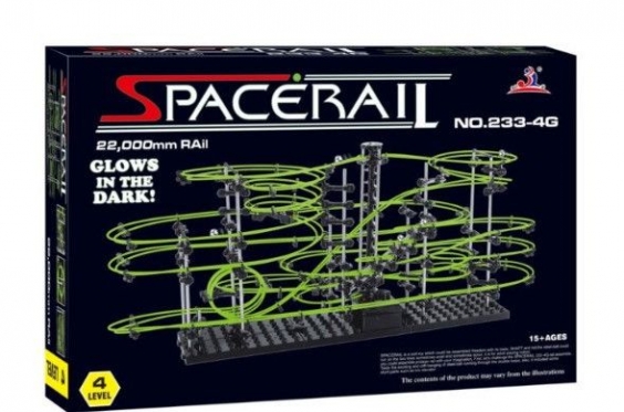 "Spacerail 4" švytintis takelis