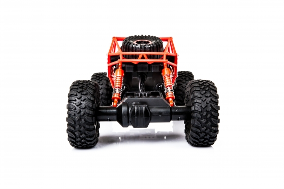 Nuotolinio valdymo visureigis "Rock Crawler" raudonas