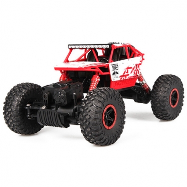 Nuotolinio valdymo visureigis "Rock Crawler" raudonas