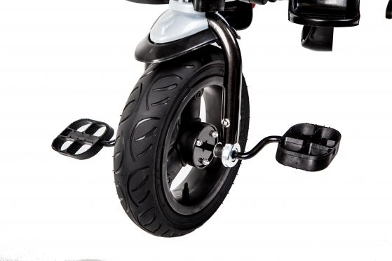 Daugiafunkcinis triratis vežimėlis - dviratis "Trike Fix SE" (pilkas)