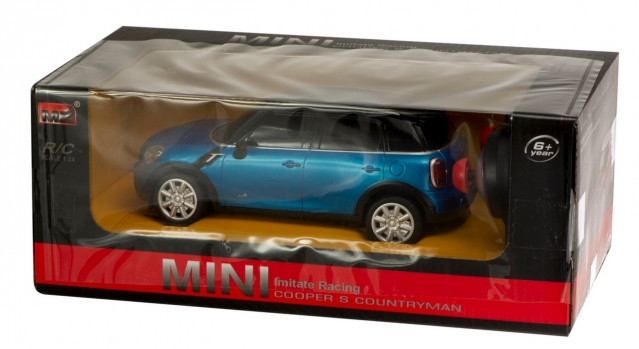 Nuotolinio valdymo automobilis "Mini Cooper", licencija 1:24