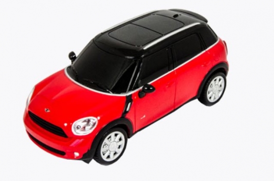 Nuotolinio valdymo automobilis "Mini Cooper", licencija 1:24