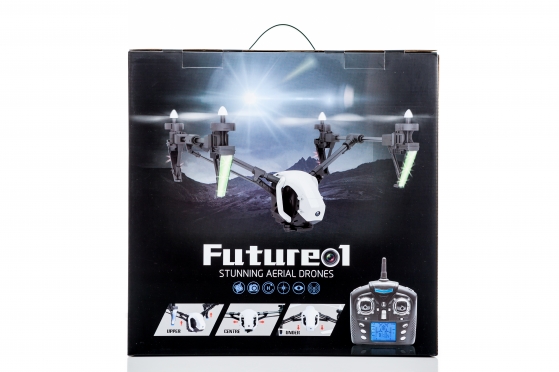 Dronas su kamera "Future 1"