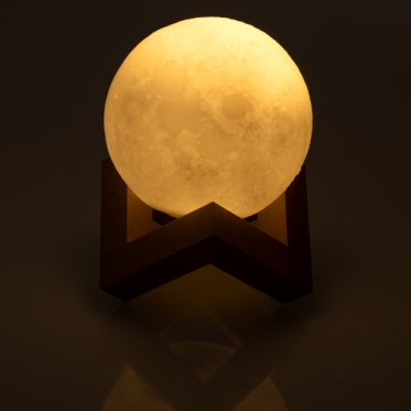 Įkraunamas LED šviestuvas "Mėnulis"
