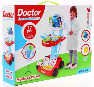 Žaislų rinkinys "Daktaras"