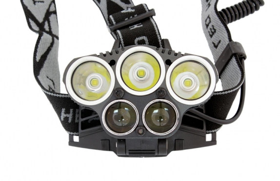 LED žibintas "Cree" XM-L T6 5XLED