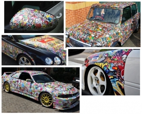Lygaus matinio paviršiaus termoplastinė plėvelė, 1,52 x 0,1 m ("sticker bomb" 7 modelis)
