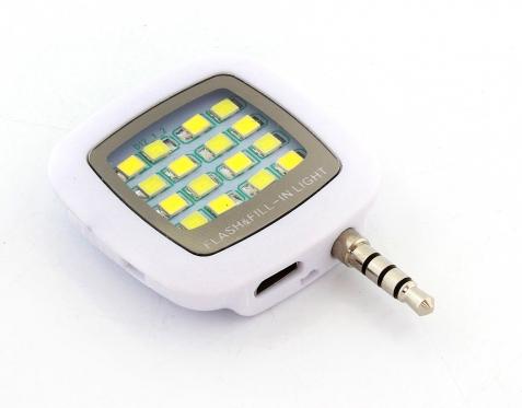 Asmenukių LED lempa, 3,8 x 3,8 x 1 cm