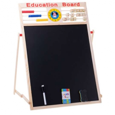 Dvipusė magnetinė piešimo lenta "Education board"