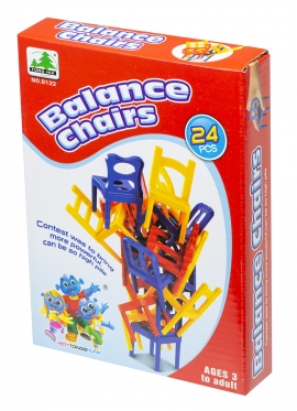 Stalo žaidimas "Balansuojančios kėdės"