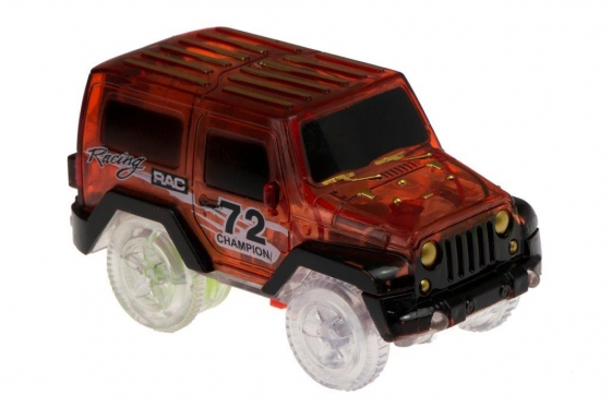 "72 toys" lenktynių trasa ir mašinėle, 80 dalys