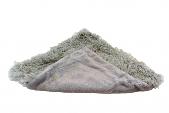 Dekoratyvinės pagalvėlės užvalkalas pilkas, 43 x 43 cm