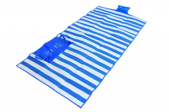 Mėlynas paplūdimio kilimėlis, 178 x 90 cm