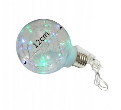 Dekoratyvinė LED lemputė, 12 cm