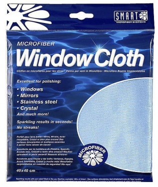 Mikropluošto šluostė langams valyti - "Smart Fonsterduk"