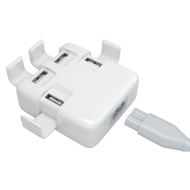 4 USB-A šakotuvas