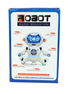 Interaktyvus žaislas "Šokantis robotas", 16 x 9 x 22,5 cm