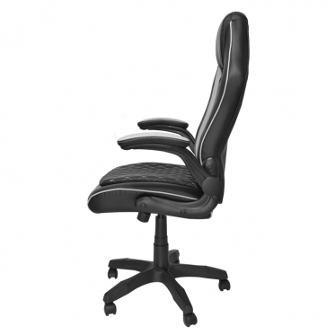 Ergonomiška dygsniuotos odos biuro kėdė