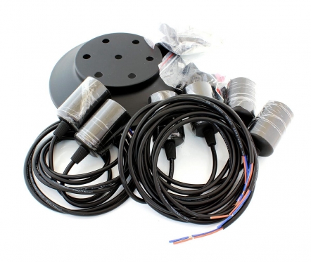 6 lempučių vorinis lubų šviestuvas