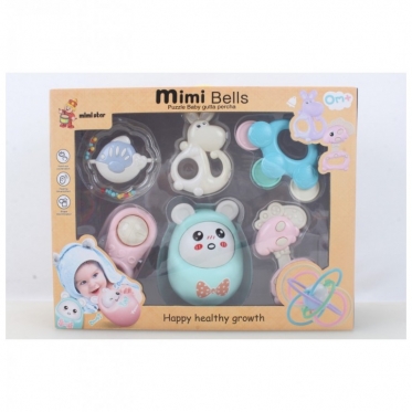 Barškučių rinkinys "Mimi Bells", 6 vnt