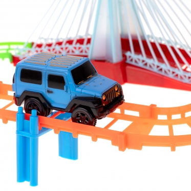 Automobilių trasa "Track racing", 31 x 44 x 6 cm