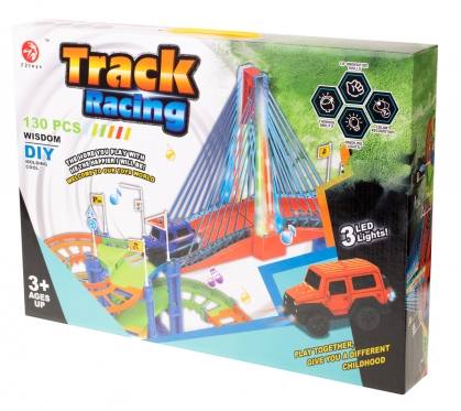 Automobilių trasa "Track racing", 31 x 44 x 6 cm