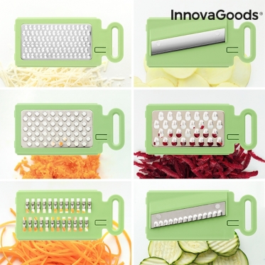 Šeši viename, daržovių pjaustyklė ir tarka "InnovaGoods"