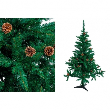 Dirbtinė Kalėdinė eglutė - pušis "Pola", 150 cm (žalia)