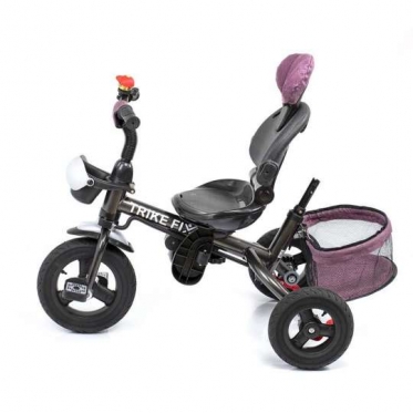 Daugiafunkcinis triratis vežimėlis - dviratis "Trike Fix SE" (rožinis)