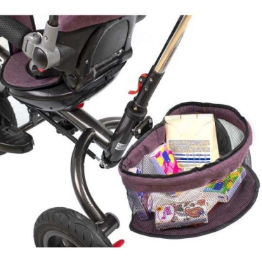 Daugiafunkcinis triratis vežimėlis - dviratis "Trike Fix SE" (rožinis)