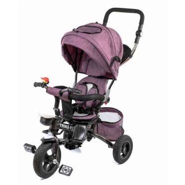 Daugiafunkcinis triratis vežimėlis - dviratis "Trike Fix SE" (rožinis)