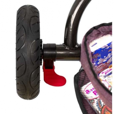 Daugiafunkcinis triratis vežimėlis - dviratis "Trike Fix SE" (rožinis)