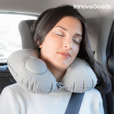 Prisipučianti kelioninė pagalvė kaklui "InnovaGoods"