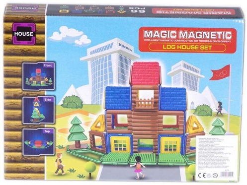 Konstruktorius "Magiški magnetai", 66 vnt