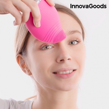 Įkraunamas veido valymo šepetėlis ir masažuoklis "InnovaGoods"