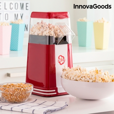 Karšto oro prietaisas spragėsiams gaminti "InnovaGoods", 1200 W (raudonas)