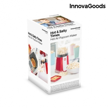 Karšto oro prietaisas spragėsiams gaminti "InnovaGoods", 1200 W (raudonas)