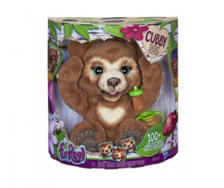 "Hasbro" interaktyvus pliušinis meškutis "Cubby", 43 cm