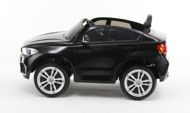 Nuotolinio valdymo vaikiškas automobilis "BMW X6M", juodas
