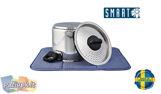 Greitai išdžiūnantys indai ant "Smart Dish Mat" kilimėlio!