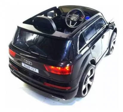 Nuotolinio valdymo vaikiškas automobilis "Audi Q7", juodas