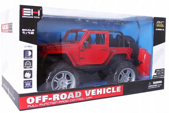 Nuotolinio valdymo mašinėlė "Jeep", 35 x 21 x 17,5 cm