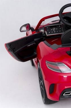 Elektrinis vaikiškas automobilis "SX128 Mercedes AMG" (raudonas)