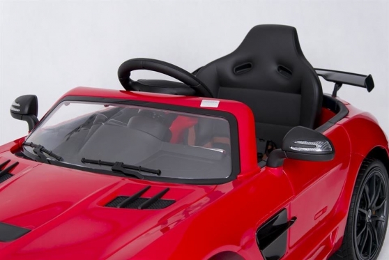 Elektrinis vaikiškas automobilis "SX128 Mercedes AMG" (raudonas)