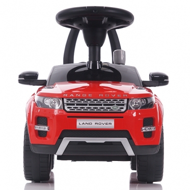 Mašinėlė - paspirtukas "Land Rover" (raudonas)